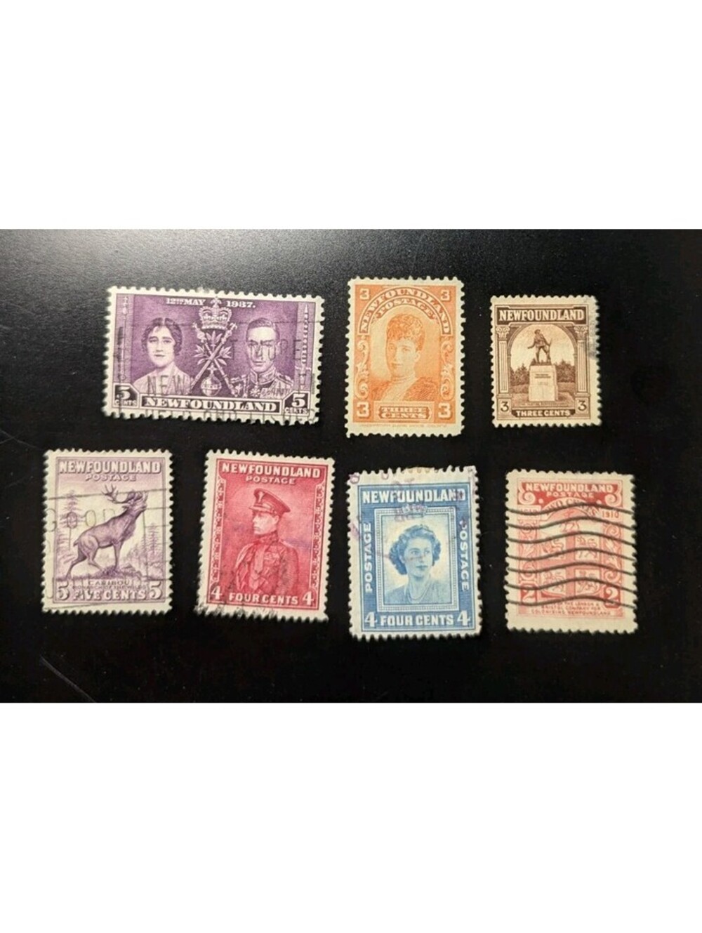 Newfoundland Pre-1949 British Colony King George VI & Queen Elizabeth Coronation